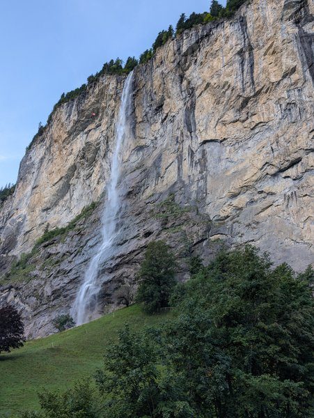 Cascade à Lauterbrunnen