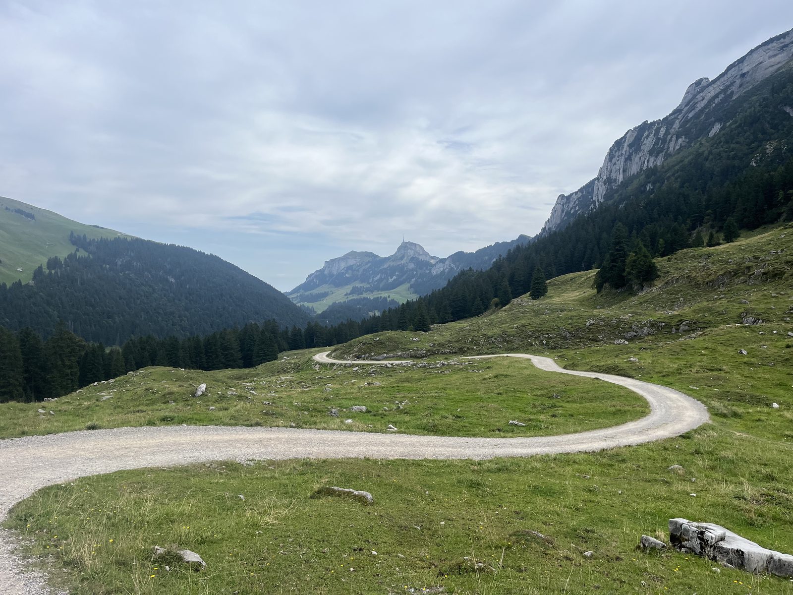 Chemin de la randonnée Saxer lucke