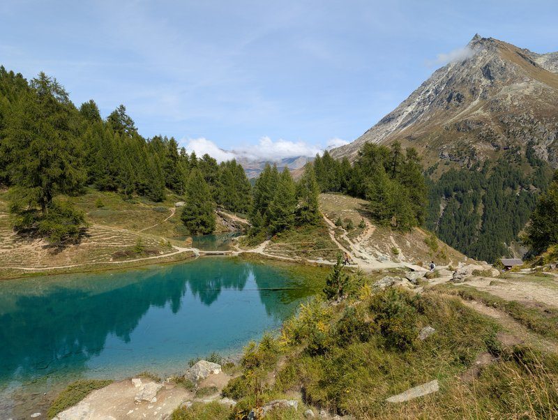 Lac bleu d'Arolla