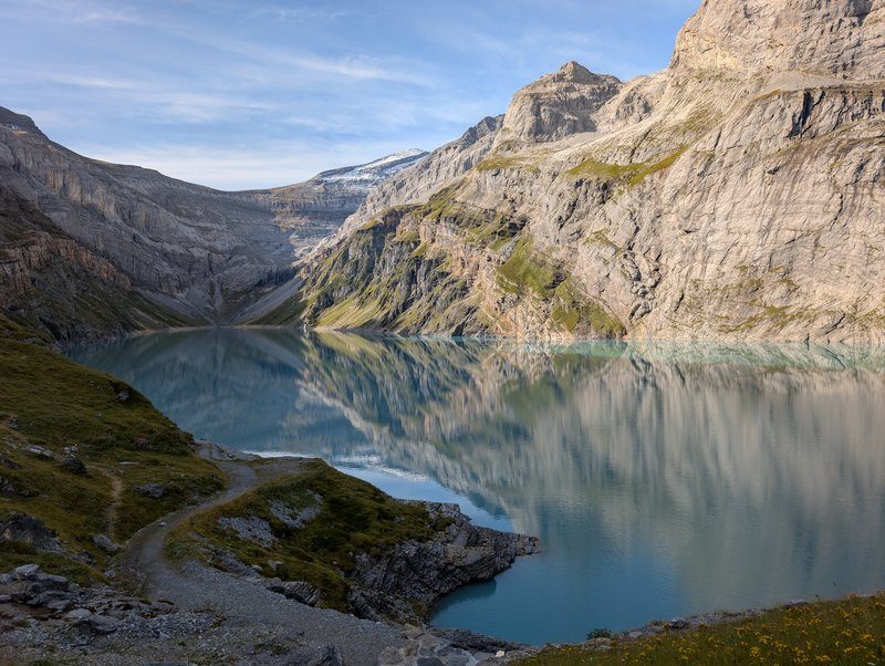 Limmernsee vue d'en bas