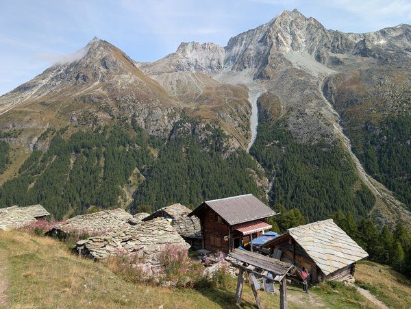 Vue sur les montagnes