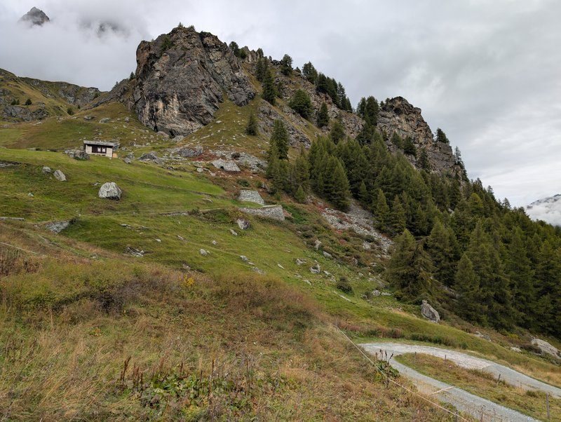 Vue sur les montagnes