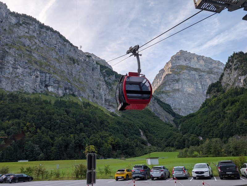 Téléphérique de Luftseilbahn Tierfehd
